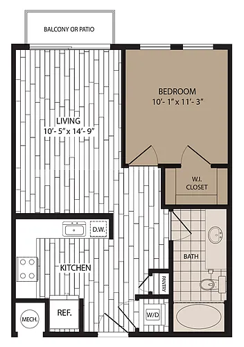 Floor plan A1 Essential Housing