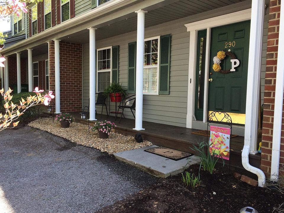 Front Porch with dedicated parking spot