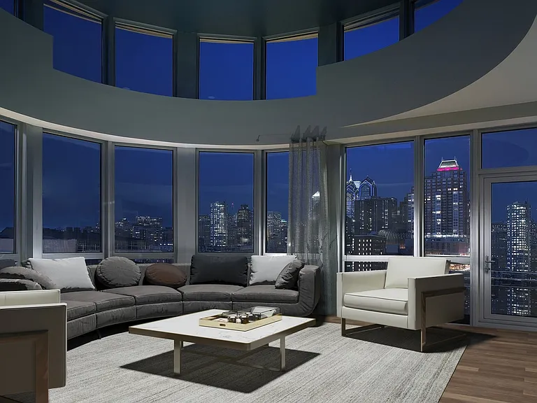 Loft-style homes with amazing city views
