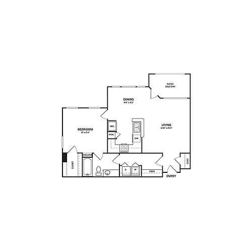 Floor plan A6G