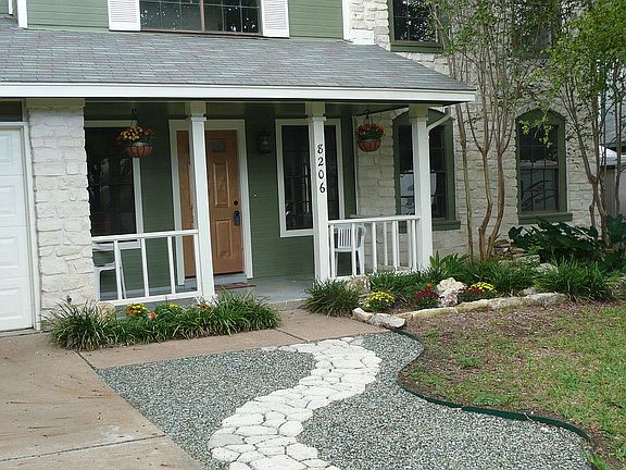 Crushed Glass Walkway