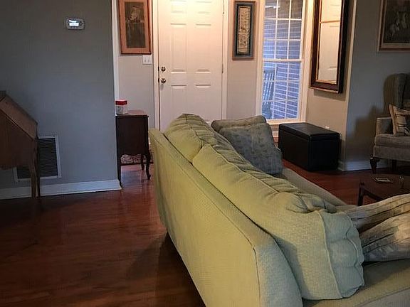 Living room to front hall