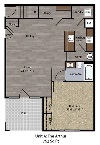 Floor plan The Arthur