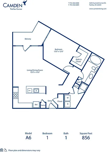 Floor plan A6