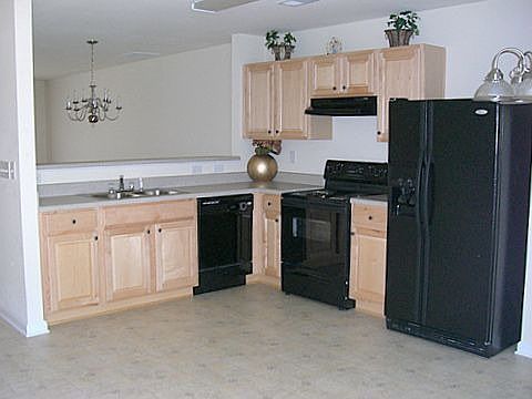 Kitchen w/View to Living area