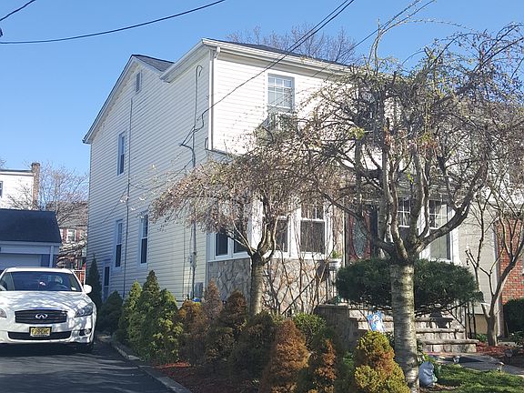 Side view of the home