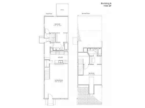 Floor plan Felicity (Creole Cottage)