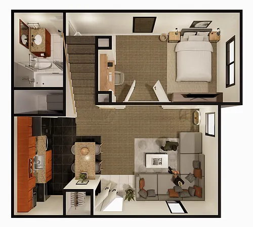 Floor plan Indigo