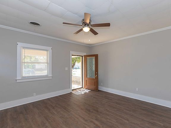 Living room & front entry