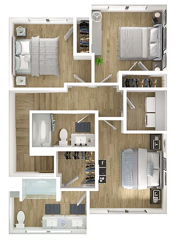 Floor plan TH2