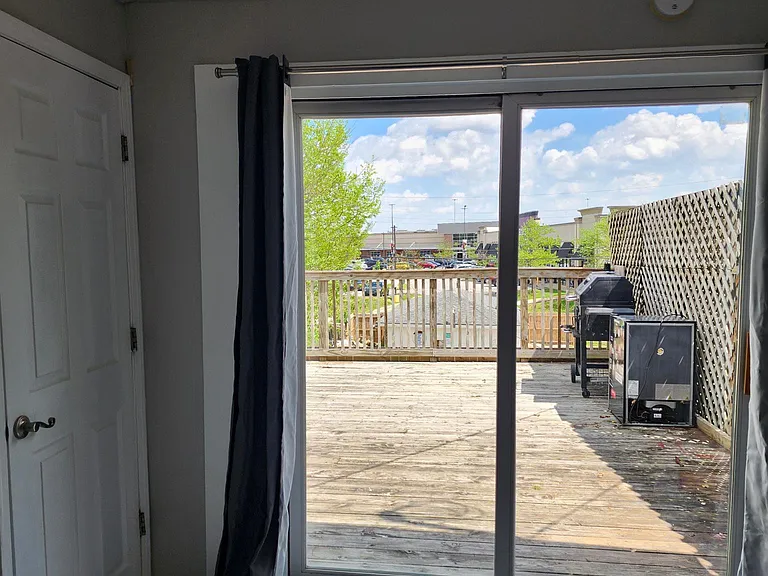 Screen Door to Deck from Kitchen