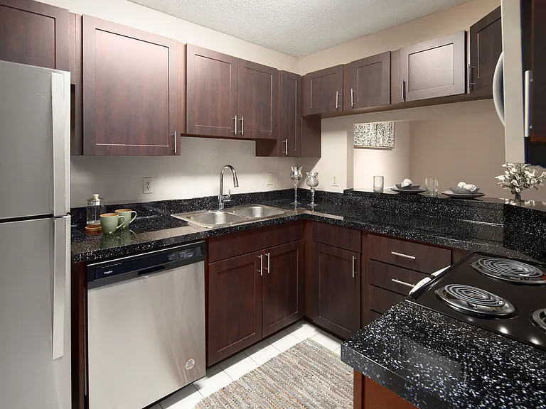 Kitchen with Stainless Steel Appliances