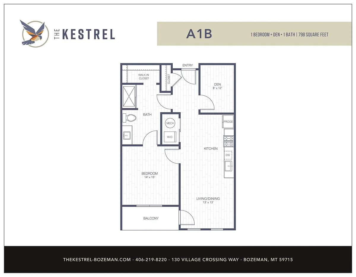 Floor plan A1B