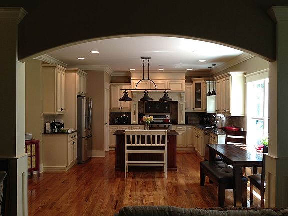 kitchen from living room