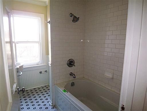 Attractive, Modern Bath with Deep Jet Tub