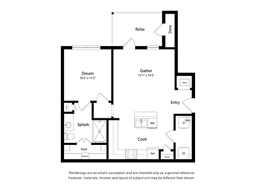 Floor plan A1