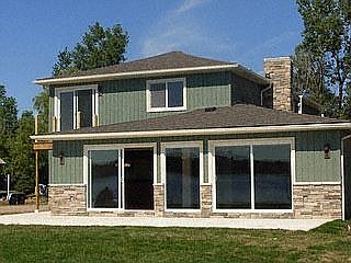 Back of home