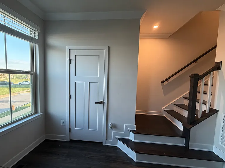Powder Room + Stairs to third floor