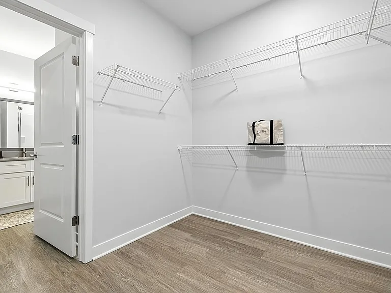 Bright & Spacious Walk-In Closet
