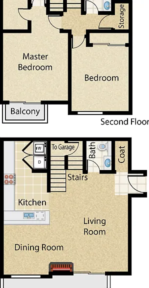 The Cezanne Floorplan Diagram
