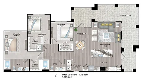 Floor plan C1