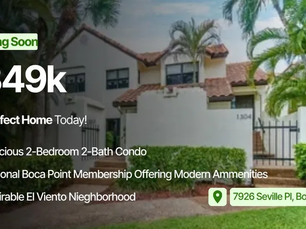 7926 Seville Place #2002, Boca Raton, FL 33433