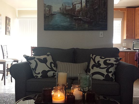 Living Room view of the kitchen and Dining