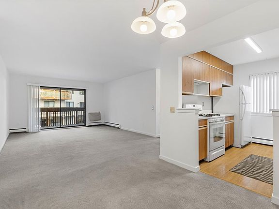 Kitchen and living room