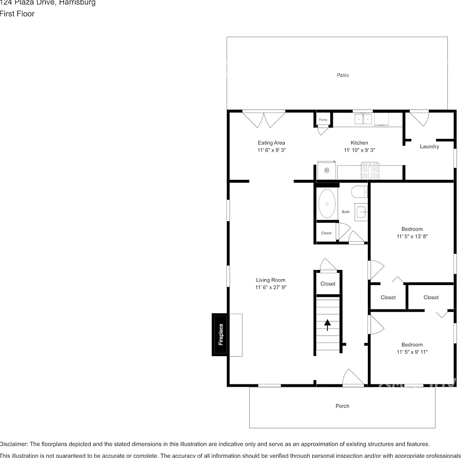 124 Plaza Dr Harrisburg, NC 28075 — Photo 2