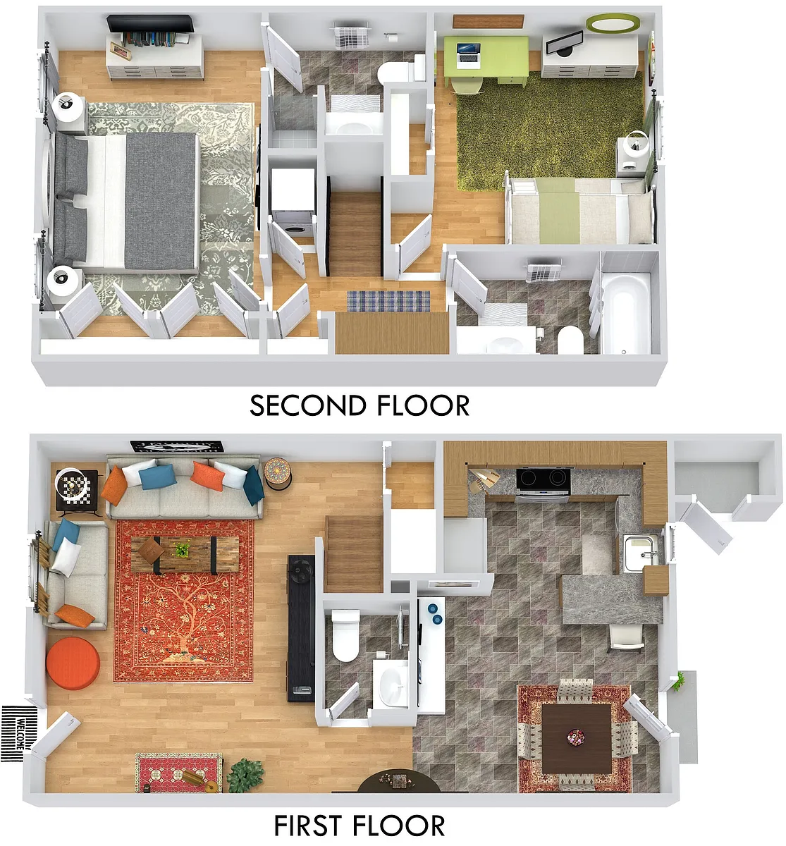 Floor plan Tidewater