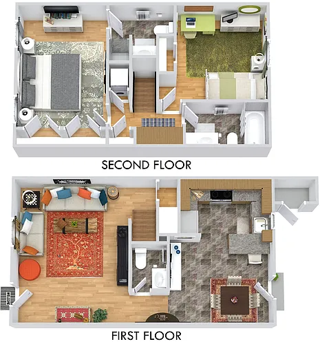 Floor plan Tidewater