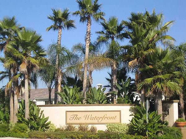 Gated Entrance located behind Hyatt and Hilton resorts.