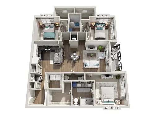 Floor plan C1