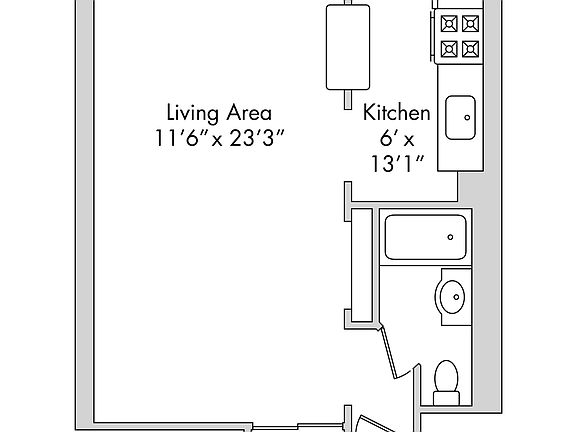 2nd image of 334 E 54th St APT 3R