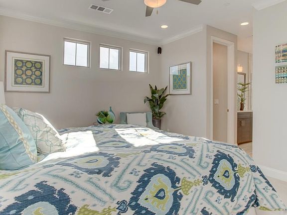 Master bedroom- same as model home