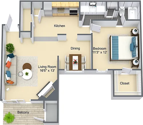 Floor plan Como Grande