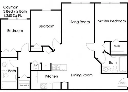 Floor plan Cayman