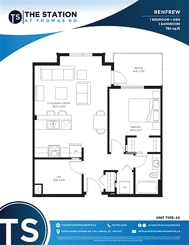 Floor plan A504-D