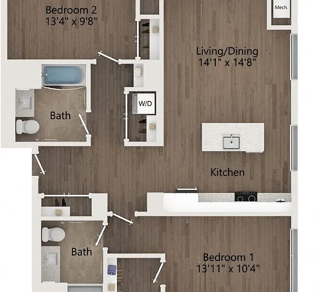 23rd Place Apartments - Market Rate Apartments — Photo 69