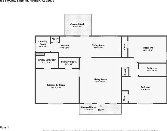 3 bed, 2.0 bath, 1300 sqft, $1,545 — Photo 2