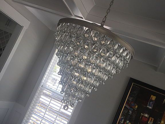 Crystal light fixtures...