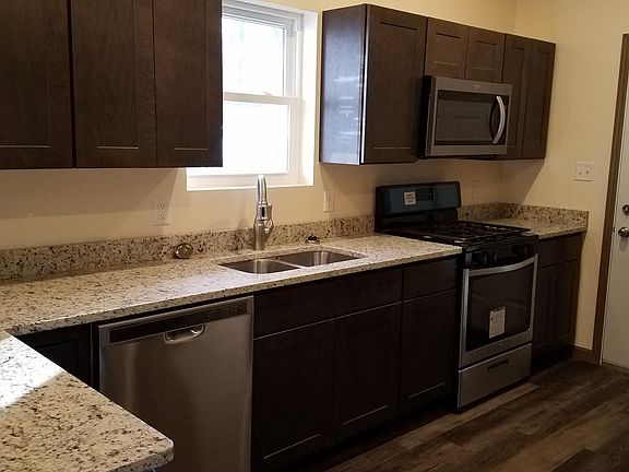 ALL STAINLESS STEEL APPLIANCES, DISHWASHER, STOVE & ABOVE RANGE MICROWAVE