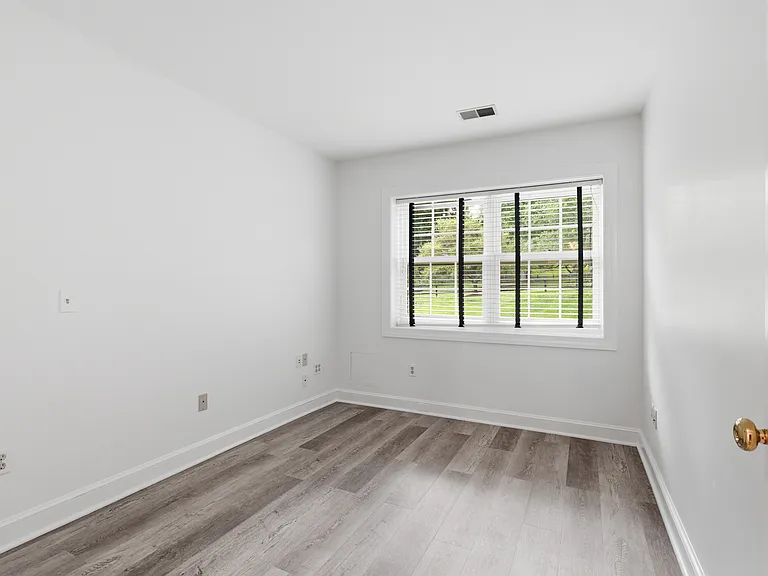 Lower level bedroom with walk-in closet.