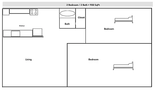 Floor plan 2-B