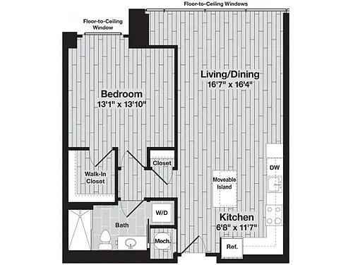 Floor plan The Mahoney