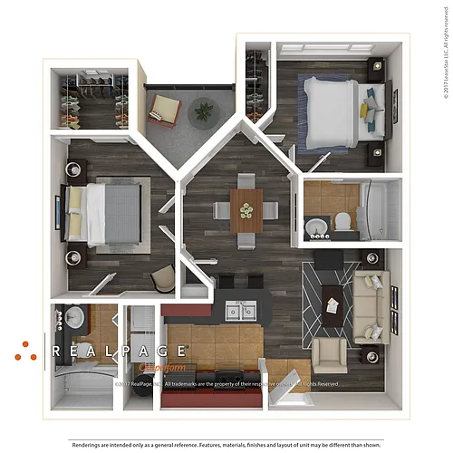 Floor plan B3