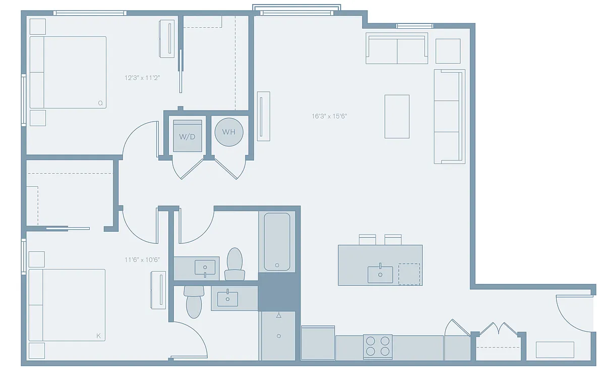 Floor plan C1