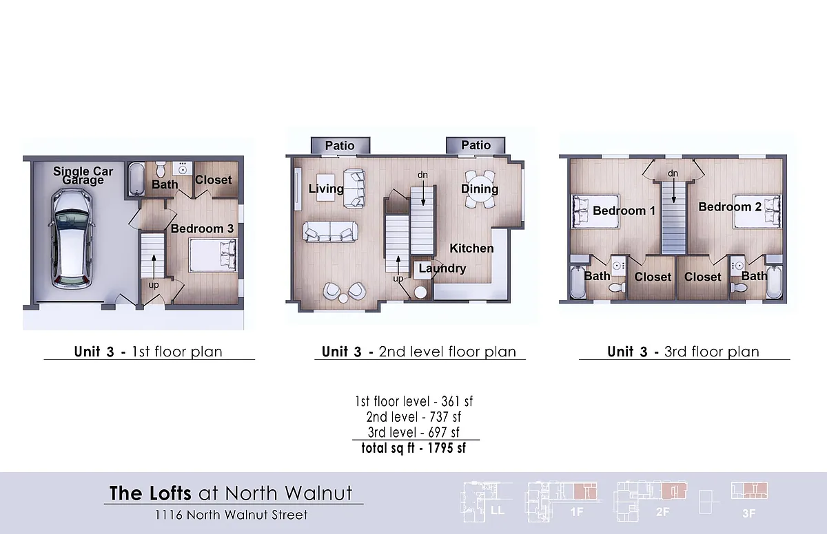 Building Photo - 1116 N Walnut St #3