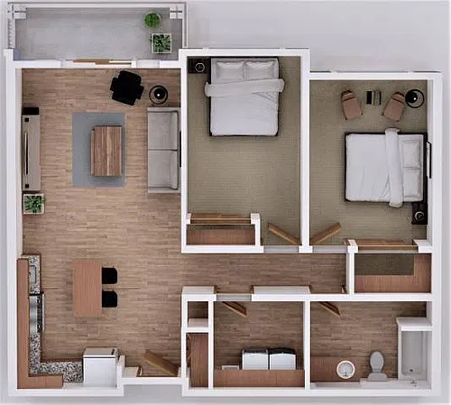 Floor plan B1