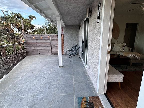 Entry way, Private Deck